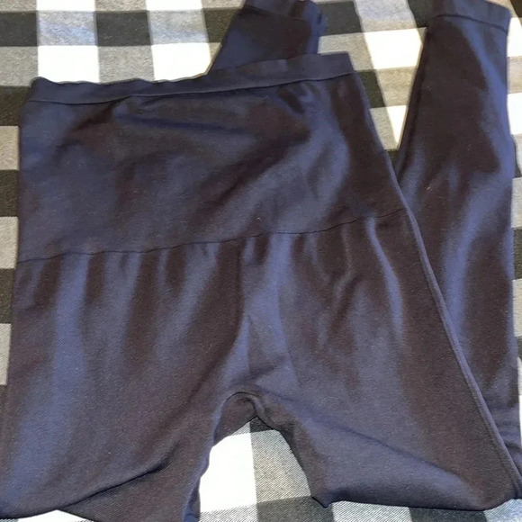 SPANX Women's Look at Me Now High Waisted Seamless Leggings Ankle Black Size L - Picture 3 of 5